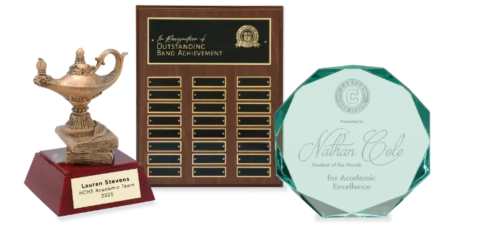 Acrylic, Crystal, and Resin Awards and Plaques Image